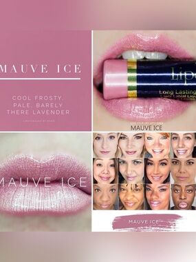 Bundle of 6 Lipsence Lipstick MAUVE ICE Sealed! 💄💋